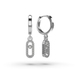 White Gold Diamond Earrings 335111121 from the manufacturer of jewelry LUNET JEWELERY at the price of $717 UAH: 1