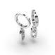 White Gold Diamond Earrings 335111121 from the manufacturer of jewelry LUNET JEWELERY at the price of $717 UAH: 3