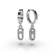 White Gold Diamond Earrings 335111121 from the manufacturer of jewelry LUNET JEWELERY at the price of $717 UAH: 2