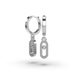 White Gold Diamond Earrings 335111121 from the manufacturer of jewelry LUNET JEWELERY at the price of $717 UAH: 4