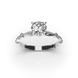 White Gold Diamond Ring 229201121 from the manufacturer of jewelry LUNET JEWELERY at the price of $3 308 UAH: 9
