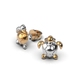 Mixed Metals Turtle Earrings 317242400 from the manufacturer of jewelry LUNET JEWELERY at the price of $204 UAH: 8