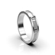 White Gold Wedding Ring 212421100 from the manufacturer of jewelry LUNET JEWELERY at the price of $425 UAH: 4