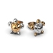 Mixed Metals Turtle Earrings 317242400 from the manufacturer of jewelry LUNET JEWELERY at the price of $204 UAH: 5