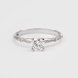 White Gold Diamond Ring 229201121 from the manufacturer of jewelry LUNET JEWELERY at the price of $3 308 UAH: 2