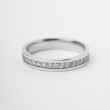 White Gold Diamonds Wedding Ring 214861121 from the manufacturer of jewelry LUNET JEWELERY
