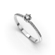 White Gold Diamond Ring 229321121 from the manufacturer of jewelry LUNET JEWELERY at the price of $395 UAH: 6