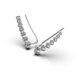 White Gold Diamond Earring 321141121