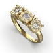 Red Gold Diamonds Ring 24222421