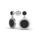 White Gold Diamond Earrings 315761121 from the manufacturer of jewelry LUNET JEWELERY at the price of $792 UAH: 4