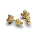 Сережки з жовтого золота, з діамантами 322913121 від виробника ювелірних прикрас LUNET JEWELLERY по ціні 41 285 грн грн: 6