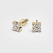 Yellow Gold Diamond Earrings 322913121 from the manufacturer of jewelry LUNET JEWELERY at the price of $1 027 UAH: 2