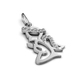 White Gold Diamond «Angel» Pendant 16271121 from the manufacturer of jewelry LUNET JEWELERY at the price of $230 UAH: 7