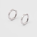White Gold Earrings 326221100 from the manufacturer of jewelry LUNET JEWELERY at the price of $277 UAH: 1