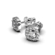 Сережки з білого золота, з діамантами 320711121 від виробника ювелірних прикрас LUNET JEWELLERY по ціні 50 652 грн грн: 9