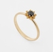 Yellow Gold Diamond Ring 242591622 from the manufacturer of jewelry LUNET JEWELERY at the price of $437 UAH: 1