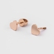 Red Gold Heart Earrings 317682400 from the manufacturer of jewelry LUNET JEWELERY at the price of $123 UAH: 1