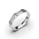White Gold Diamond Wedding Ring 236731121 from the manufacturer of jewelry LUNET JEWELERY at the price of $694 UAH: 6